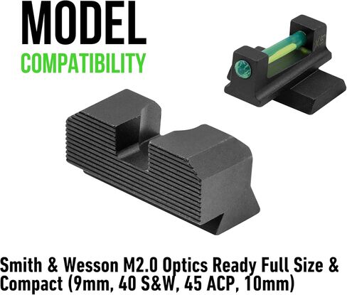 مشاهد XS Sights من الألياف الضوئية المتوافقة مع Smith & Wesson in Kuwait