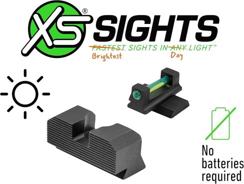 مشاهد XS Sights من الألياف الضوئية المتوافقة مع Smith & Wesson in Kuwait