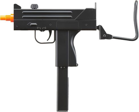 Airsoft Uzi ABS Spring Pistol with Foldable Stock for Airsoft, Costumes, and Filmmaking in Kuwait
