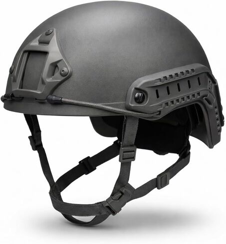 DLP Lightweight Tactical Bump Helmet – ImpaX Extreme Plus High Cut Fast Helmet, OPS Core Style MICH/ACH Military Airsoft Helmet w/NVG Mount & Accessory Bundle in Saudi Arabia