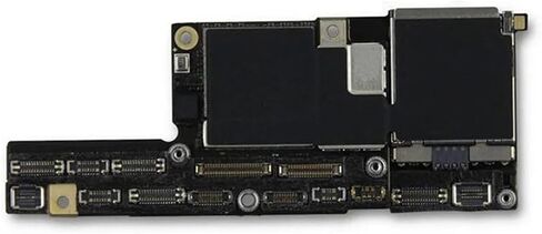 Damaged Complete Motherboard for X 11 12 13 14 Pro Max CPU Nand Power IC Mainboard Off Practice Repair Skill(13Promax Bad Board) in Saudi Arabia
