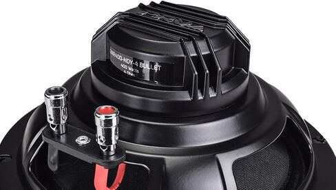 PRV AUDIO 6.5 Inch Midrange Neodymium Speaker 400 Watts RMS 4 Ohm Pair 6MR400-NDY-4 Bullet, High Performance Car Audio Loudspeaker High Output Sound, Black Bullet Neo Mid (2 Speakers) in Kuwait