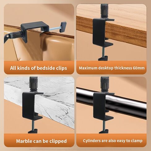 Magnetic Tablet Stand for Desk,360°Rotation Adjustable iPad Holder for Bed in Saudi Arabia
