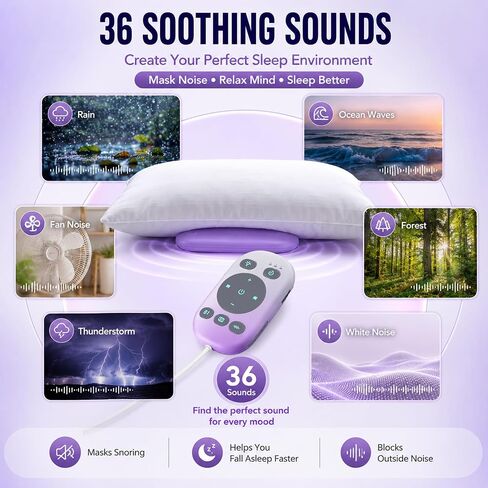 Under Pillow Bone Conduction Speaker, Portable White Noise Machine in Kuwait
