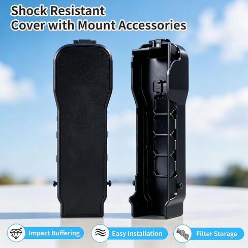 Protective Case For DJI Osmo Pocket 3,Lightweight Camera Protector Shell Cover（Black） in Saudi Arabia