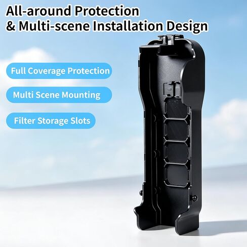 Protective Case For DJI Osmo Pocket 3,Lightweight Camera Protector Shell Cover（Black） in Saudi Arabia