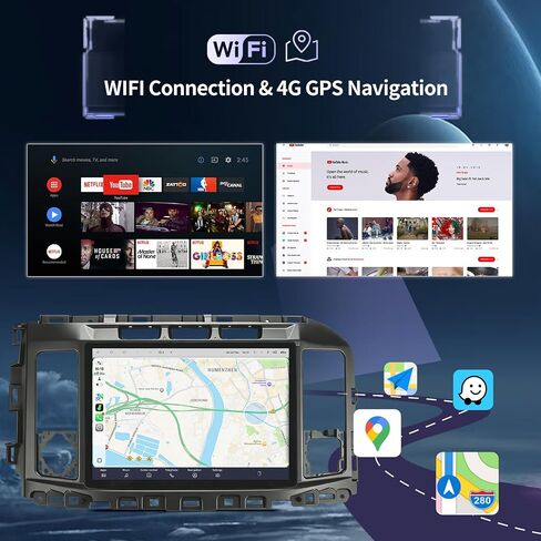 Qualcomm Car Radio for Ford F250 2021 2022 2023 2024 13.3" Radio Upgrade in Kuwait