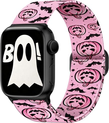 Calina Halloween Stretchy Band Fits Apple Watch 42mm(S11/10) 41mm 40mm 38mm in Kuwait