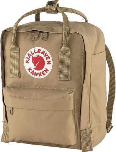 Fjällräven Kanken Mini Backpack - Compact Everyday Carry, Durable Vinylon Fabric - Travel, Clay in Saudi Arabia