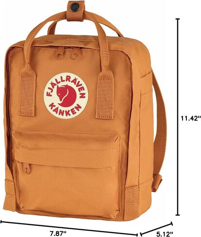 Fjällräven Kanken Mini Backpack - Compact Everyday Carry, Durable Vinylon Fabric - Travel, Clay in Saudi Arabia