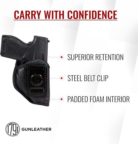 1791 EcoCarry IWB Holster Fits Glock 43X, FN Reflex, Sig P365, Taurus GX4 in Kuwait