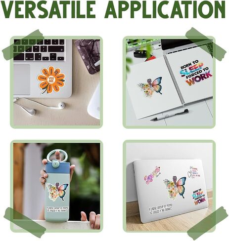 (3Pcs) If You Never Go, You'll Never Know Sticker Inspirational Sayings Motivational Adventure Enthusiasts Travel Lover Vinyl Decals for Tumbler Laptop Water Bottles Phone - Size 3x2.8 Inches in Kuwait