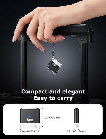 140W USB C to Magnetic 3 Adapter with Lanyard, Portable and Lightweight with LED Light Adaptor, Magnetic to C Adapter Fit for MacBook Pro(M1-M5, 2021-2025)14"/16", MacBook Air(M2-M5, 2023-2025)13"/15" in Kuwait