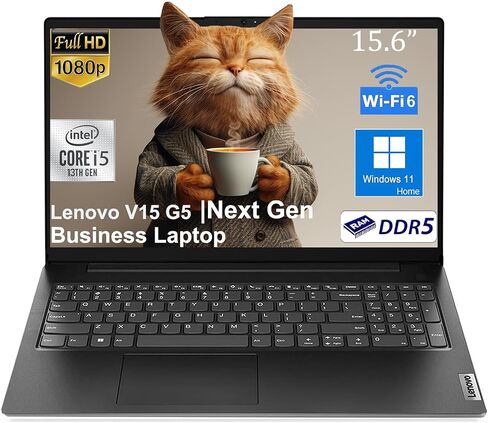 Lenovo V15 G5 Next Gen Business Laptop, 15.6″ FHD Anti-Glare Display in Kuwait