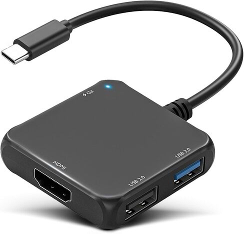 vienon USB C Hub HDMI Adapter, 4-in-1 USB C to HDMI 4K Adapter with PD 100W, USB 3.0 5Gbps for MacBook, iPad Pro, XPS, Surface, TV Dock Station for Switch/Steam Deck Dock in Saudi Arabia