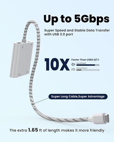 USB C to Dual HDTV Adapter, 4K@60Hz USB C Hub in Kuwait