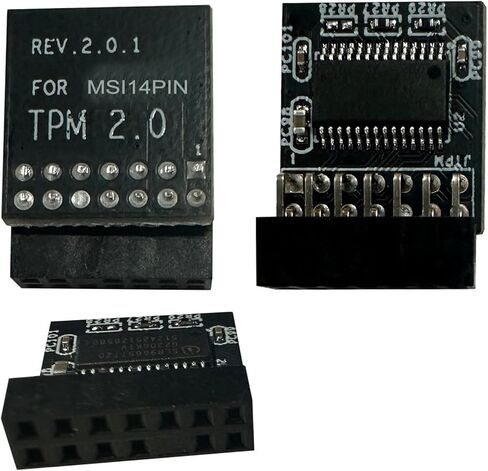 X99 TPM2.0 Support msi14pin use Tpm Module 14 Pin LPC for MSI14P Encryption Security Module Card in Saudi Arabia