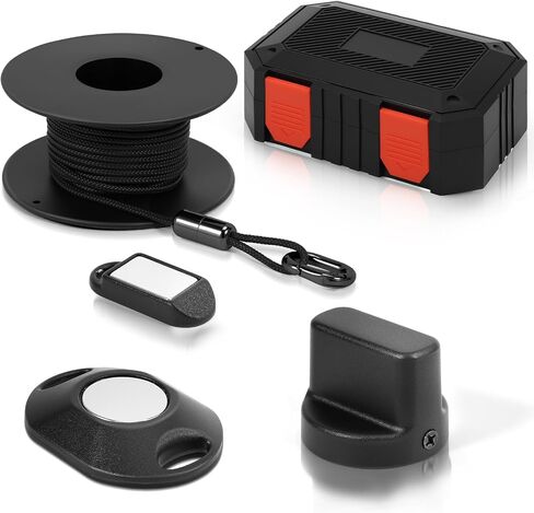 Wire Fishing Tools, Fish Tape Wire Puller Kit, Magnetic Cable Puller,Pulls Electrical Wire Behind Walls, Suitable For Indoor, Garden, Renovation, And Electrician Scenarios (Silver) in Kuwait