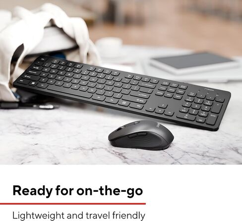 Staples TECH Wireless Keyboard and Optical Mouse Combo, Black in Saudi Arabia