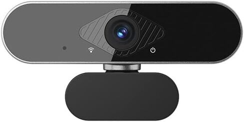 Webcam with Microphone Camera pc cam, 1080p HD Mini Facecam Video Conferencing, 360° Adjustable USB Web Cam Plug&Play for Conference Live Streaming Recording in Kuwait