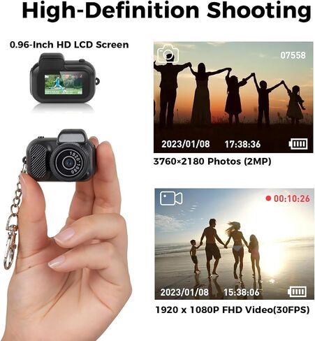 Mini Digital Camera 1080P with Eight Filters (No Memory Card) in Saudi Arabia