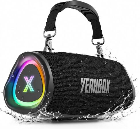 YEAHBOX POP 50 Bluetooth Speaker, 50W 1.1-Channel, BT 6.0 (Blue) in Saudi Arabia