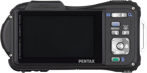 كاميرا Pentax Optio WG-1 Adventure Series 14 ميجابكسل رقمية مقاومة للماء مع تكبير بصري بزاوية واسعة 5x (أسود) in Kuwait