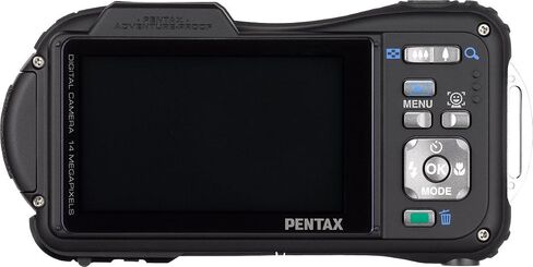 كاميرا Pentax Optio WG-1 Adventure Series 14 ميجابكسل رقمية مقاومة للماء مع تكبير بصري بزاوية واسعة 5x (أسود) in Kuwait