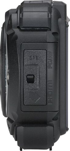 كاميرا Pentax Optio WG-1 Adventure Series 14 ميجابكسل رقمية مقاومة للماء مع تكبير بصري بزاوية واسعة 5x (أسود) in Kuwait