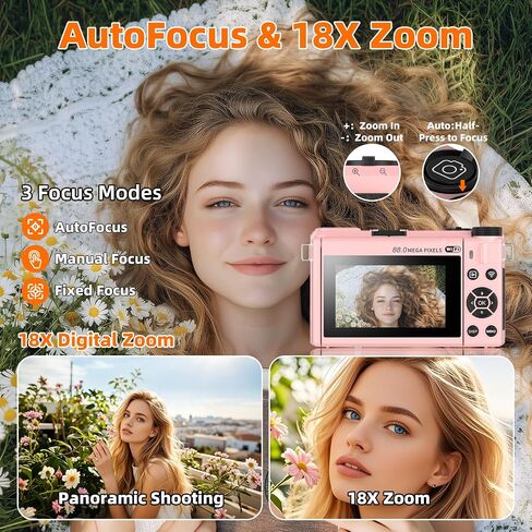 88MP 6K Digital Camera,WiFi Cameras for Photography Flash PoP-up in Saudi Arabia