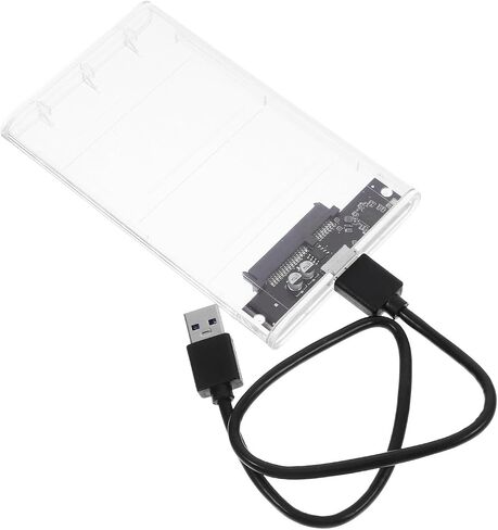 Yardwe Usb3.0 Hard Drive Enclosure Free for 2.5 Inch Ssd, Tool in Kuwait