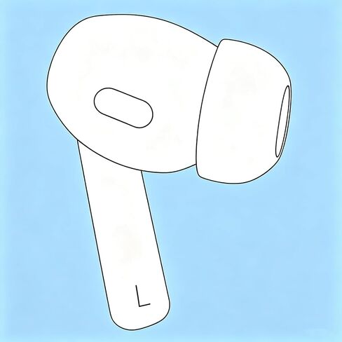 Single Earbuds Pods Pro 1 A2083 Replacement Left Earbud Only, Bluetooth Wireless Single Ear Replacement, Compatible with Pods Pro 1 Generation, L A2083 in Saudi Arabia