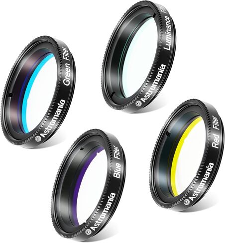 Astromania Telescope Eyepiece Filter Set, LRGB Telescope Filter Set 2 Inch in Saudi Arabia