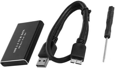 MSATA to USB 3.0 SSD Enclosure Compact Design in Saudi Arabia
