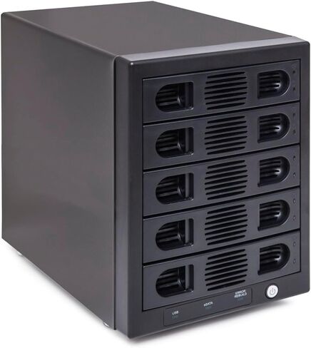 HomeStock 5-Bay External Enclosure for 2.5"/3.5" HDD with USB 3.0 & eSATA in Kuwait