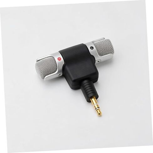 2pcs Portable Computer Microphone 3.5mm Black Clip on Laptop PC in Kuwait