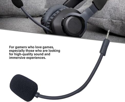 Boom Microphone Replacement for 100 Headsets with Flexible Arm in Kuwait