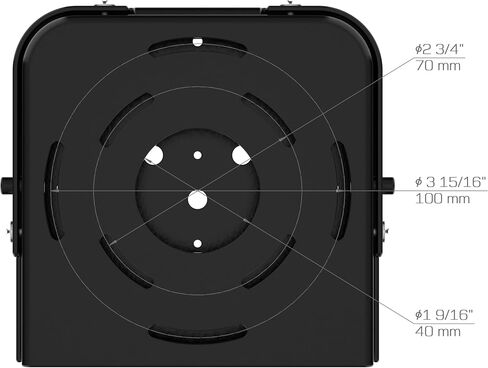 BZB GEAR Universal PTZ Camera Ceiling Mount (Black) - BG-UCM-B in Saudi Arabia