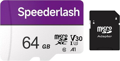 بطاقة ذاكرة Speederlash Micro SDHC بسعة 32 جيجابايت، عبوتين، 90 ميجابايت/ثانية، U1، A1، مع محول in Kuwait