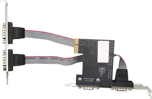 PCIE Expansion Card Reliable 4 RS232 Serial Ports Adapter Card for Industrial PCs, PCI Express X1 Compatible, 1 Pc in Kuwait