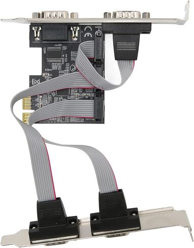 PCIE Expansion Card Reliable 4 RS232 Serial Ports Adapter Card for Industrial PCs, PCI Express X1 Compatible, 1 Pc in Kuwait