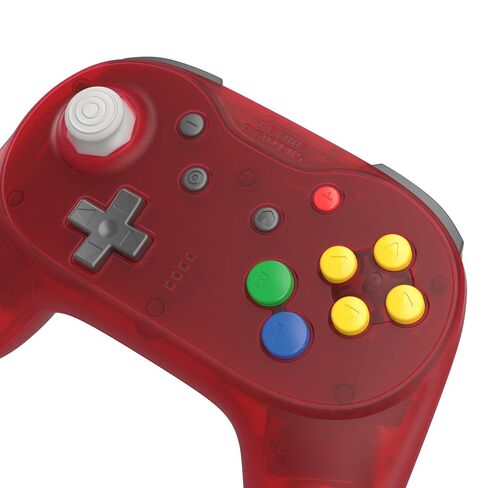 Retro Fighters Brawler64 Pro Wireless N64 Controller for Nintendo 64, Switch, Switch 2 & PC | 2.4GHz (Watermelon Red) in Saudi Arabia
