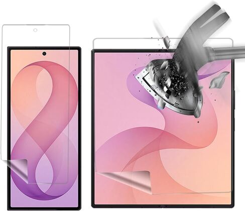 GXLYFGfor Samsung Galaxy Z Fold 8 Ultra 2+2PackHydrogelFilmScreen Protector in Kuwait
