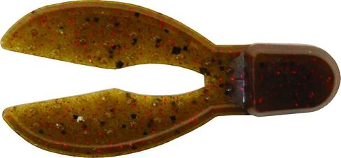 Zoom Bait Super Chunk Jr, 2in. (6 Pack) Green Pumpkin Red 041202-SP in Kuwait