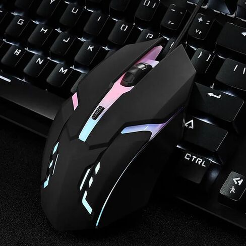 Gaming Mouse Wired with RGB Backlit for Gamer Laptop PC Mac Computer in Saudi Arabia