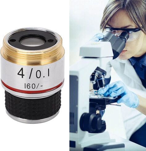 Achromatic Lens, Detects Defects Transparent Lens for Microscope Chrome Shell for Physical Chemistry in Saudi Arabia