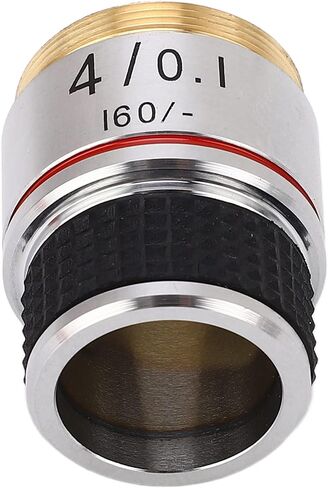 Achromatic Lens, Detects Defects Transparent Lens for Microscope Chrome Shell for Physical Chemistry in Saudi Arabia