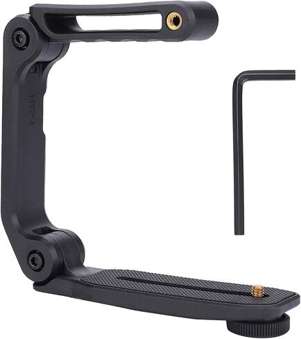 Camera Handle Stabilizer with Foldable Design Comfortable Grip for Filming Video At Home or Outdoor Events in Kuwait