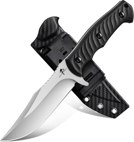 Purple Dragon Fixed Blade Knife with Sheath in Kuwait