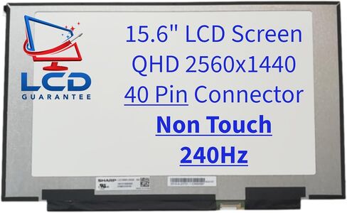 Replacement Screen for Razer Blade 15 RZ09-0485ZED3-R3U1 QHD 240Hz LCD 15.6" Non Touch 40 Pin in Saudi Arabia